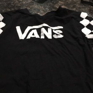 Vans tee black women